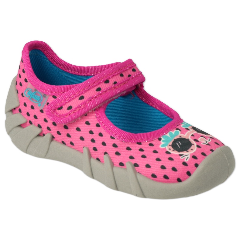 Befado children's slippers Speedy 109N250 pink