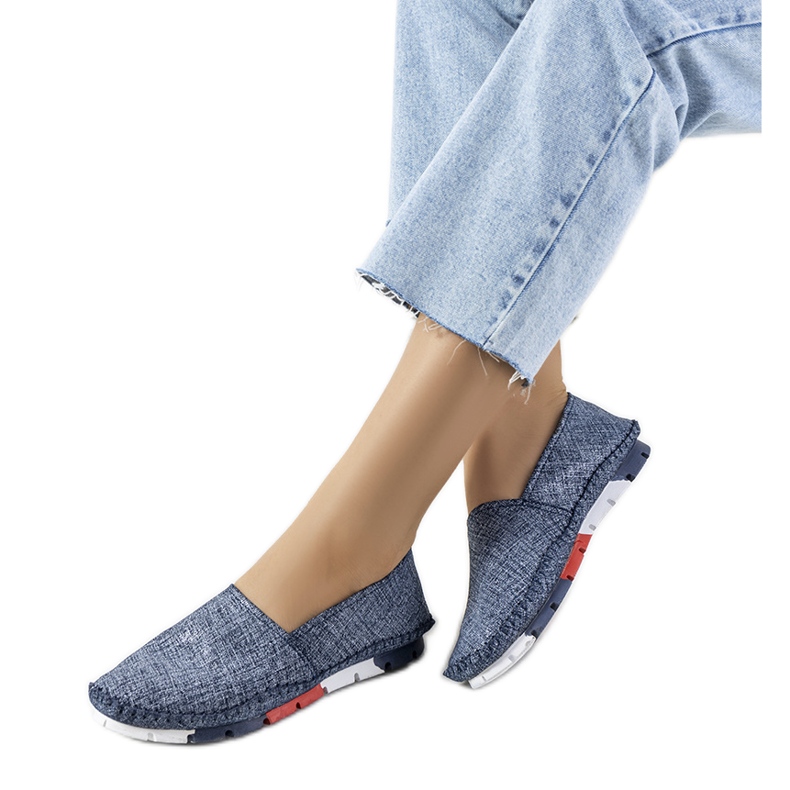 BM Lulu navy blue loafers BM Lulu navy blue loafers