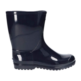 Painted navy blue boots for women American Club Kal17/22