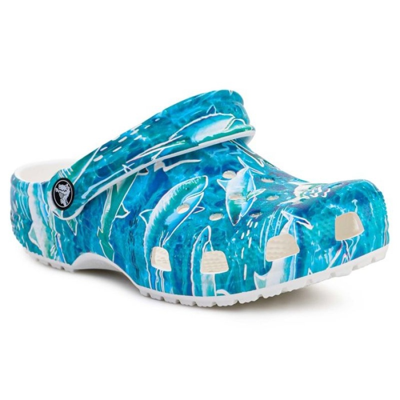 Crocs Classic Pool Party Clog Kids 207826-941 blue