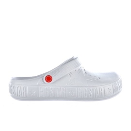 Men's slippers kroks white Big Star II175003