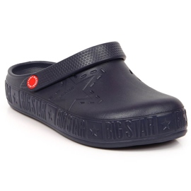 Big Star II275002 navy blue foam slippers