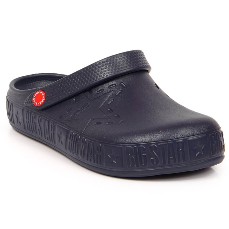 Big Star II275002 navy blue foam slippers