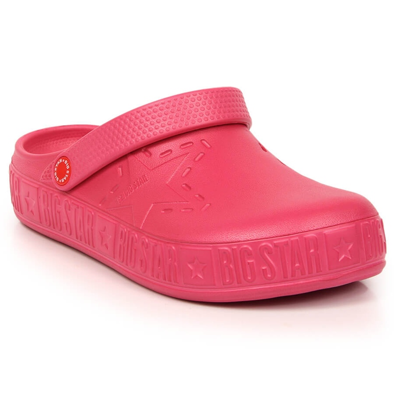 Girls' slippers kroks pink Big Star II375006 Girls' slippers kroks pink Big Star II375006