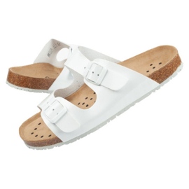 Abeba Sandals White 8087 flip-flops