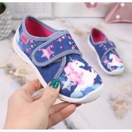 Grenade Befado velcro slippers with a unicorn