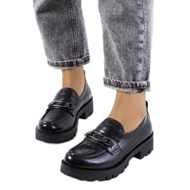 Black Cornet loafers