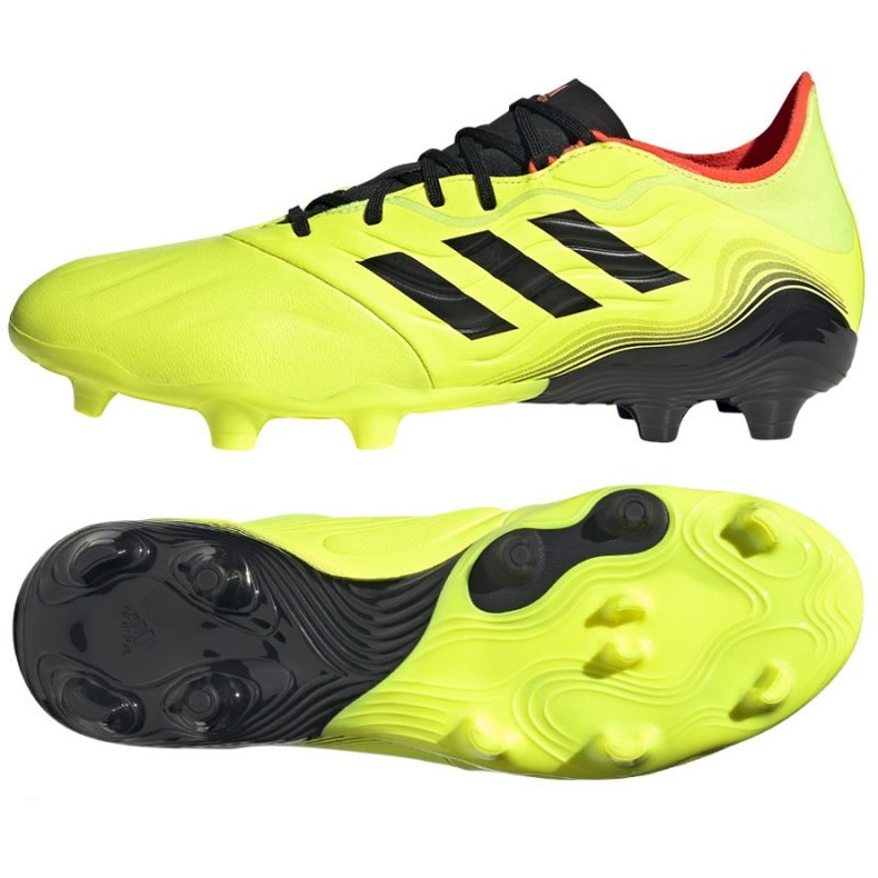 Adidas Copa Sense.2 Fg M GW3579 shoes yellow yellows
