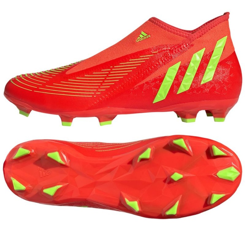 Adidas Predator Edge.3 Ll Fg M GW1000 shoes oranges and reds Adidas Predator Edge.3 Ll Fg M GW1000 shoes oranges and reds