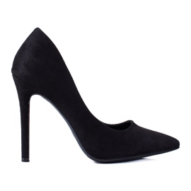 SHELOVET Black high-heels