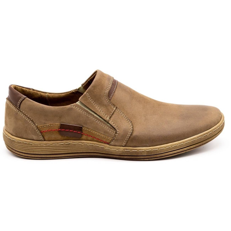 Olivier Men's leather loafers 520 brown