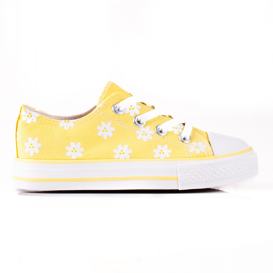 Childrens clearance yellow converse
