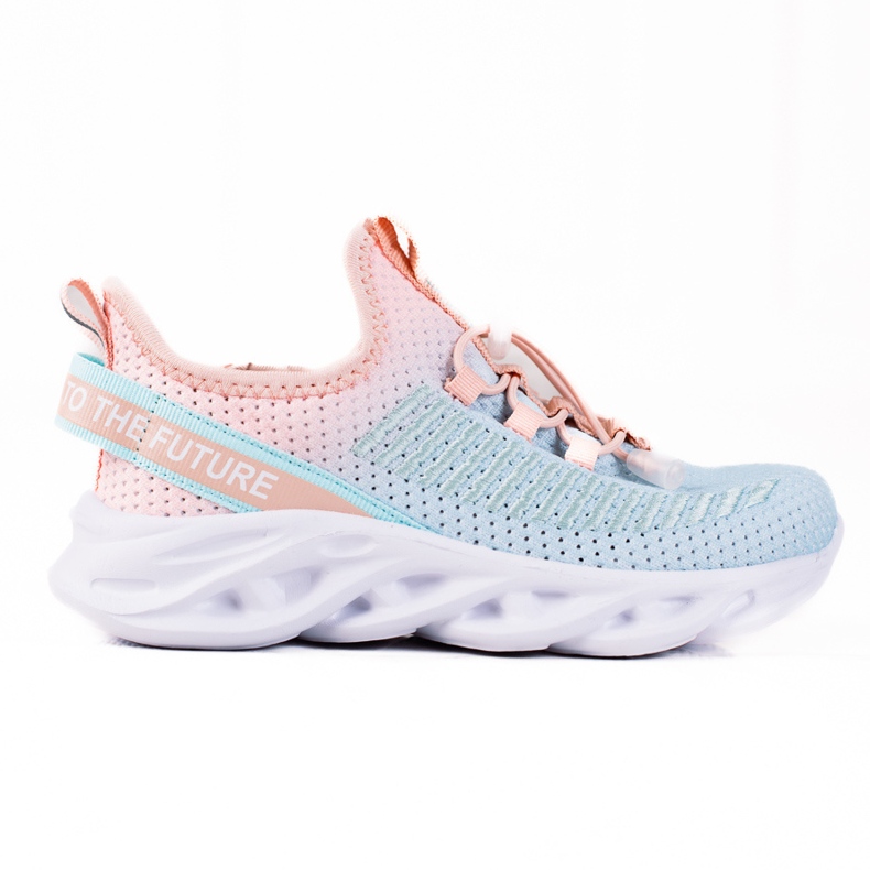 Vico children's sports shoes, two-color material blue pink Vico children's sports shoes, two-color material blue pink