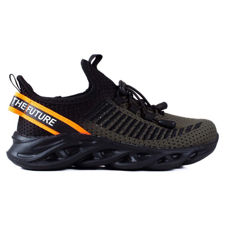 Vico children's sports shoes, two-color material black