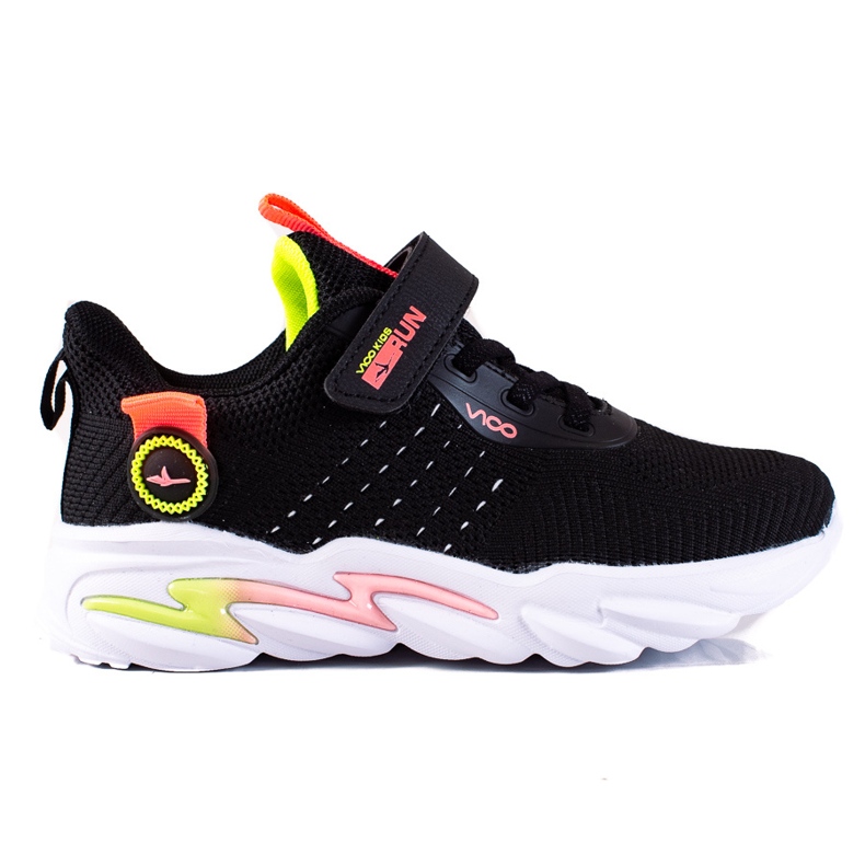 Sport girls' sneakers Vico gray black