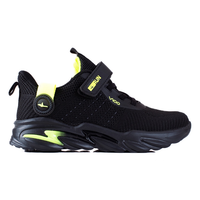 Sports sneakers for boys Vico black