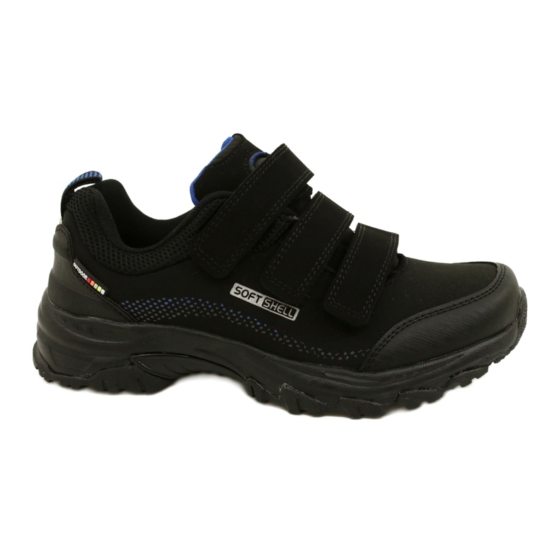 American Club Softshell women's sports shoes for Velcro American WT52/22 black American Club Softshell women's sports shoes for Velcro American WT52/22 black