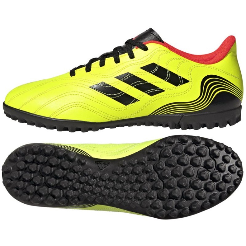 Adidas Copa Sense.4 Tf M GZ1370 shoes yellow yellows