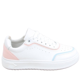 Eila Pink sneakers white blue Eila Pink sneakers white blue
