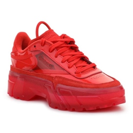 Reebok x Cardi B Club CW FZ4932 red
