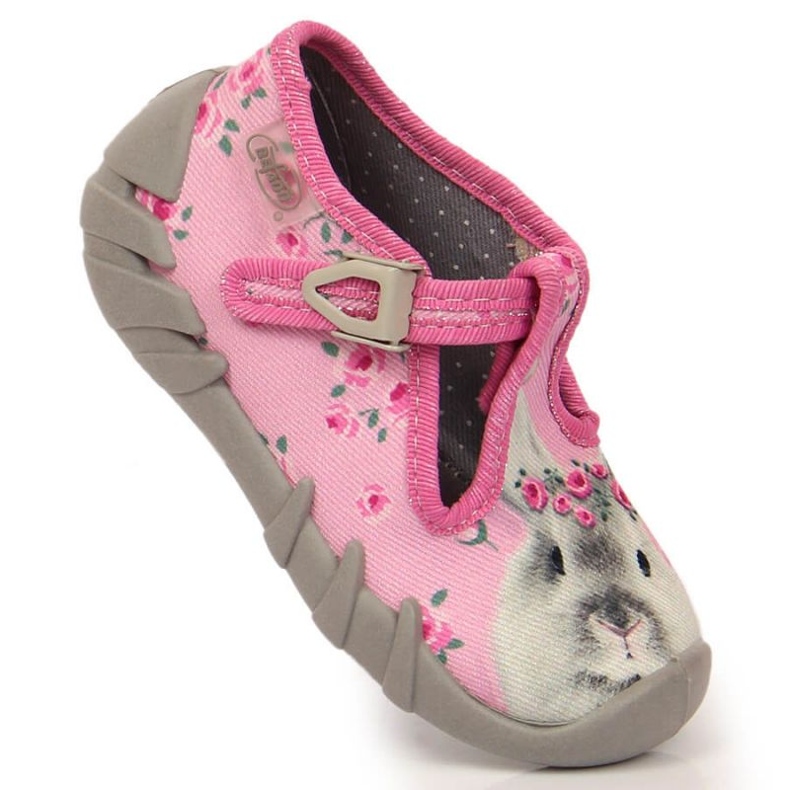 Befado Jr BEF2P pink rabbit slippers