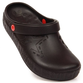 Big Star II275001 flip flops, black Big Star II275001 flip flops, black