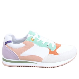 Pokki Purple women's sports shoes white violet green Pokki Purple women's sports shoes white violet green