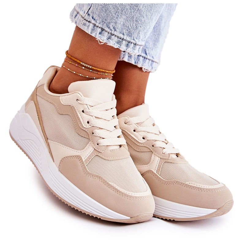 PG1 Classic Women's Sneakers Beige Salema
