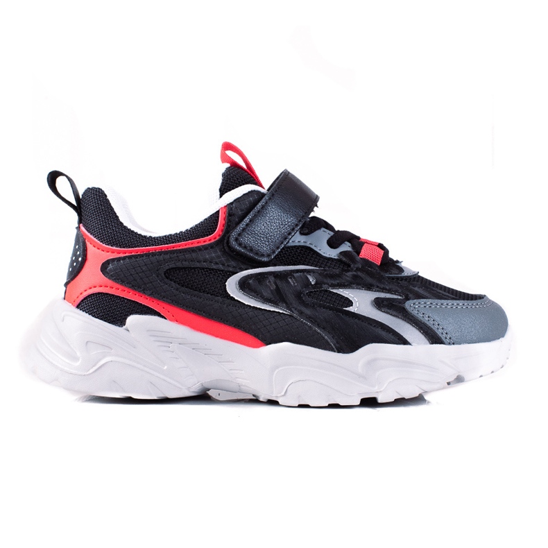 Shelovet boys sneakers on a thick black platform multicolored