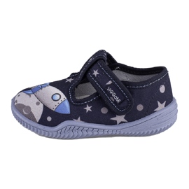 Boys' slippers Viggami Pawełek printing blue Boys' slippers Viggami Pawełek printing blue