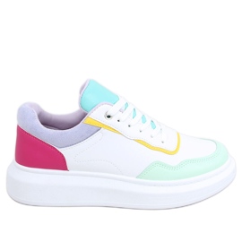 Dory Purple women's sports shoes white violet multicolored