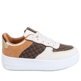 Glovi Camel women's sports shoes brown multicolored