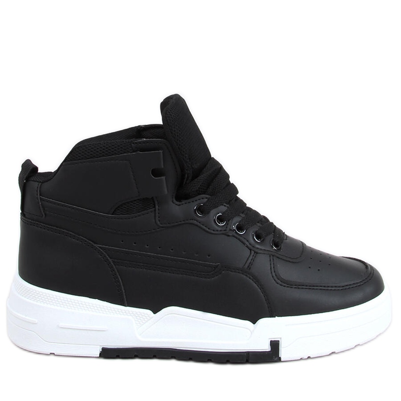 Tiago Black high-top sneakers