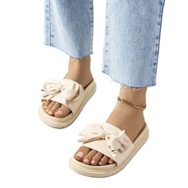 Beige women's Embley slippers Beige women's Embley slippers