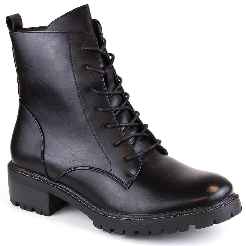 Black Vinceza women's boots with embellishments