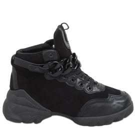 Sneakers with a detachable Peri Black chain