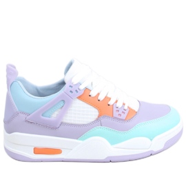 Inika Multi Purple sneakers white violet orange multicolored green