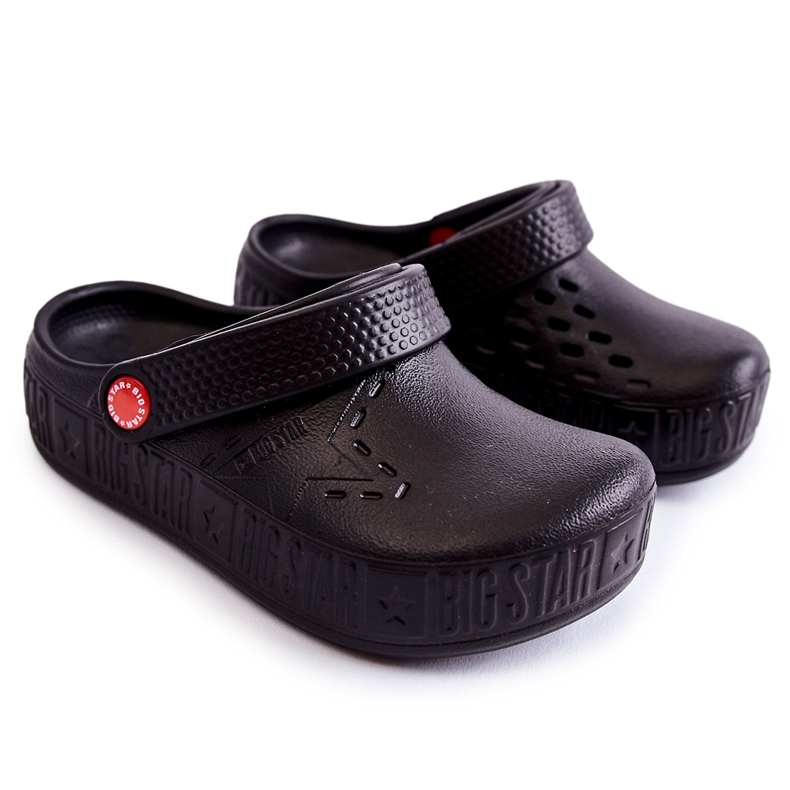 Children's Light Slippers Kroks Big Star II375001 Black Children's Light Slippers Kroks Big Star II375001 Black