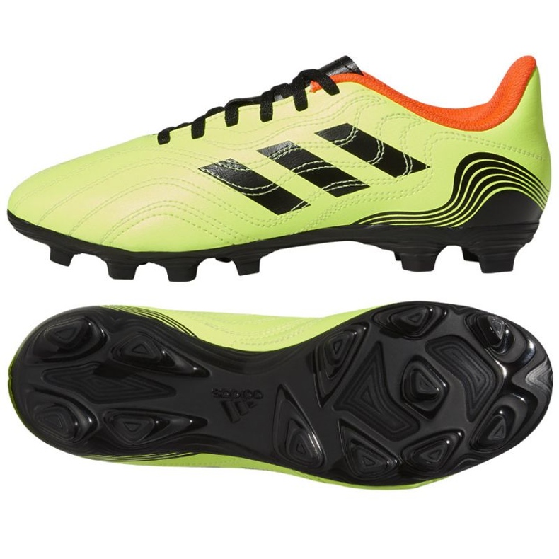 Adidas Copa Sense.4 FxG M GW3581 shoes yellow yellows