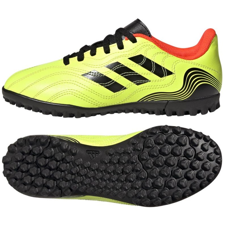 Adidas Copa Sense.4 Tf Jr GZ1374 shoes yellow yellows