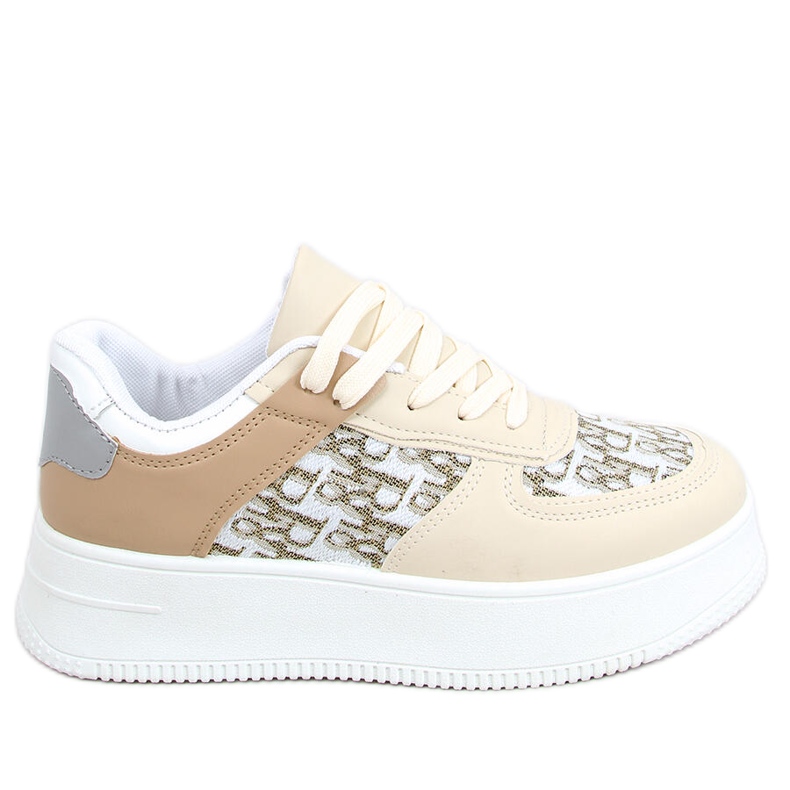 Hiver Beige women's sports shoes