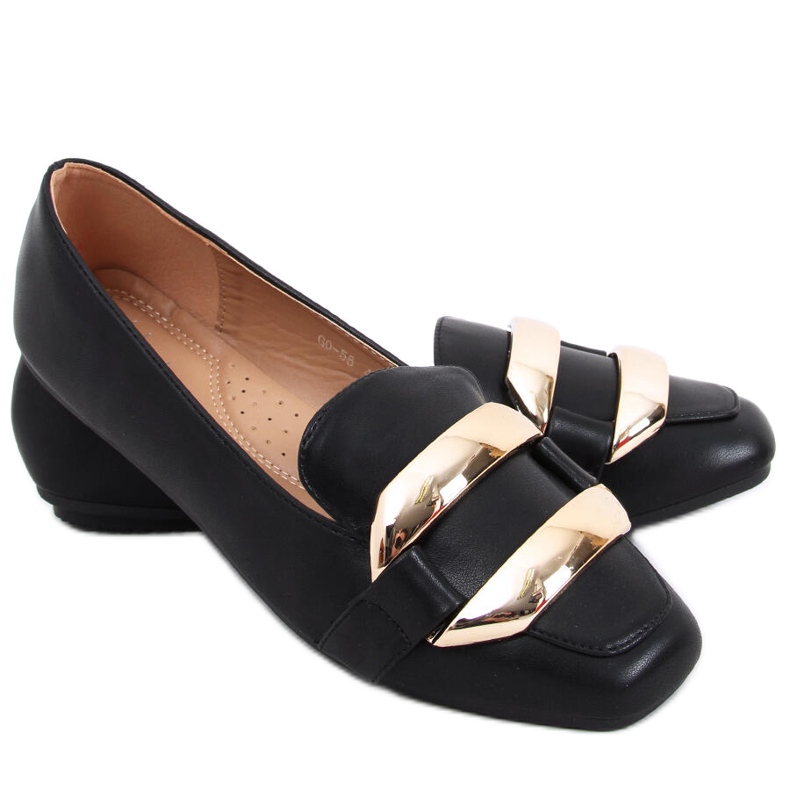 Hedd Black women's loafers