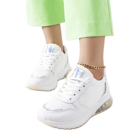 Tierney white sports sneakers Tierney white sports sneakers