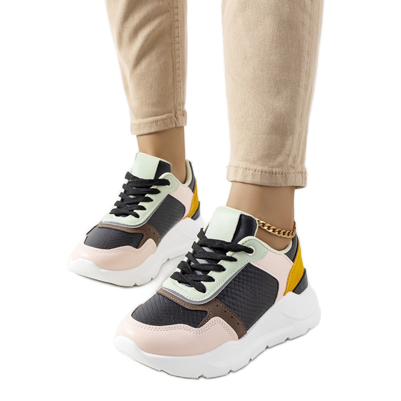 Black women's Pottin sneakers Black women's Pottin sneakers