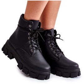 PA1 Women's Black Boots Warm Flavin