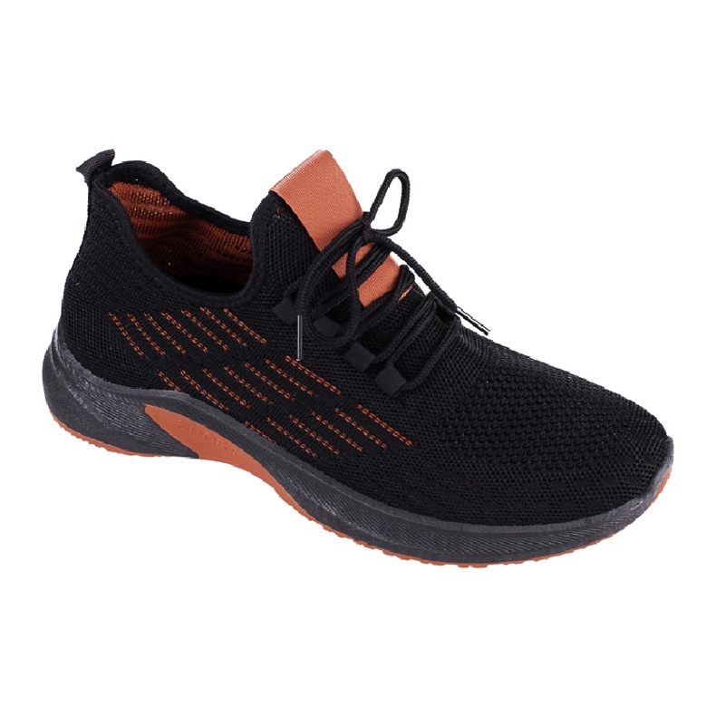 SHELOVET Black men's fitness shoes