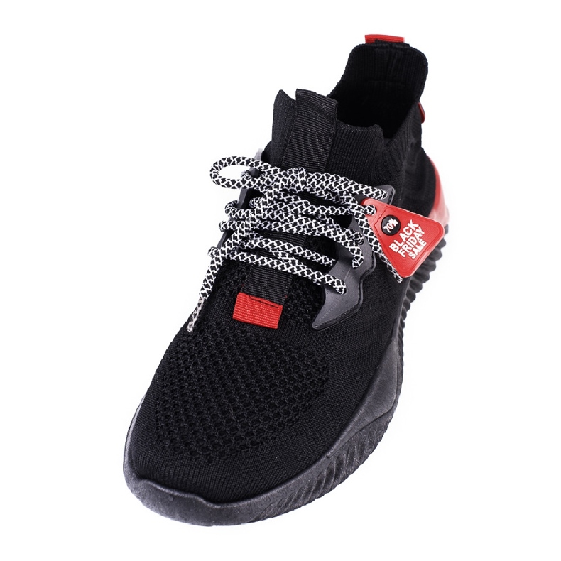 SHELOVET Light black sports shoes