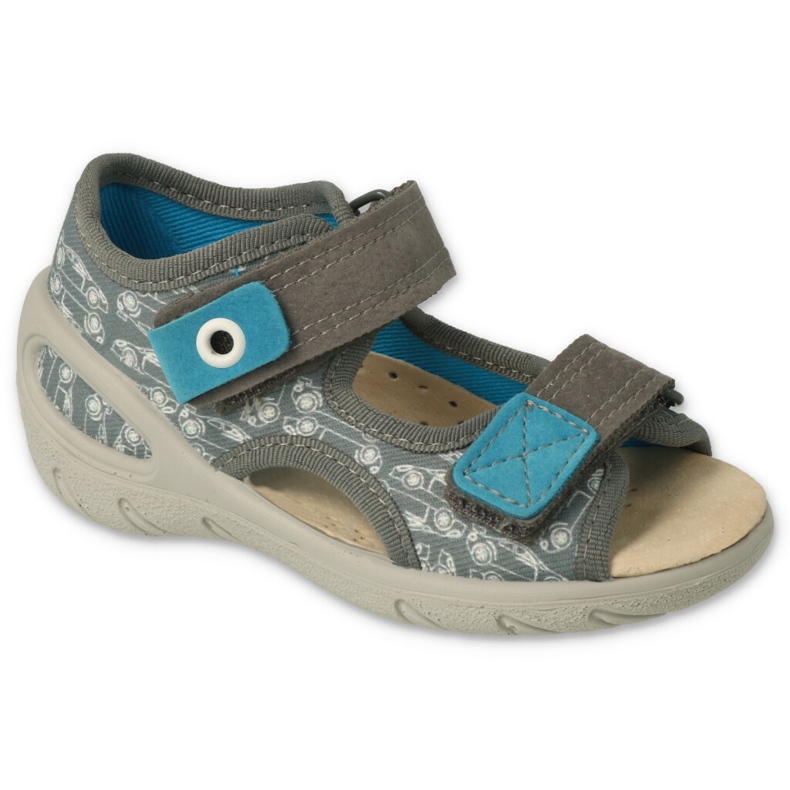Befado children's shoes pu 065X169 blue grey