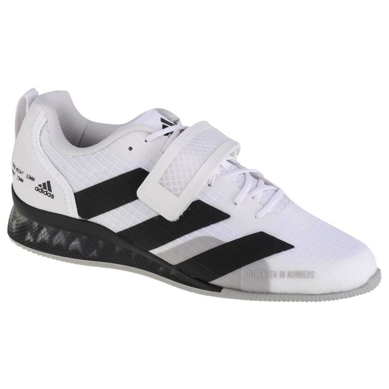 Adidas adipower men's shop weightlifting shoes - white