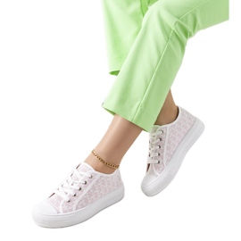 Chelms white and pink sneakers Chelms white and pink sneakers